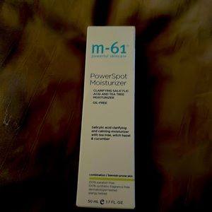 m-61 Powerspot moisturizer great for acne prone skin